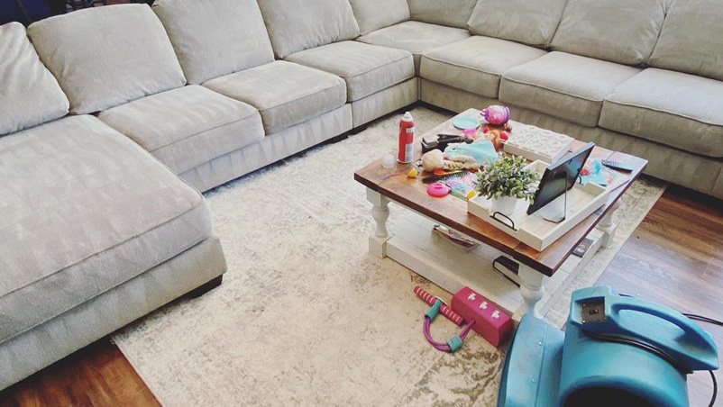 Upholstery cleaning